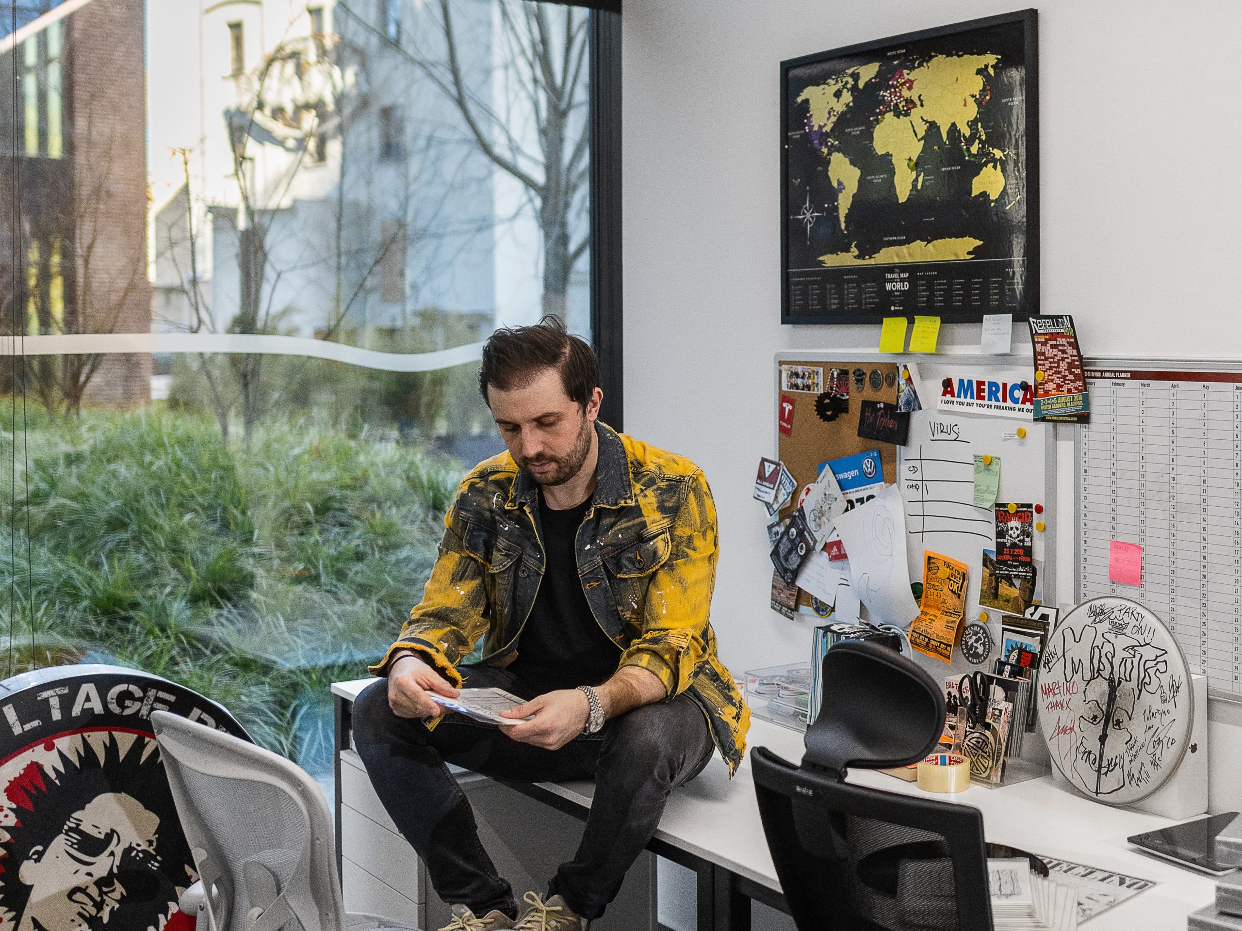 Cowork jako útočiště pro vydavatele punkových desek